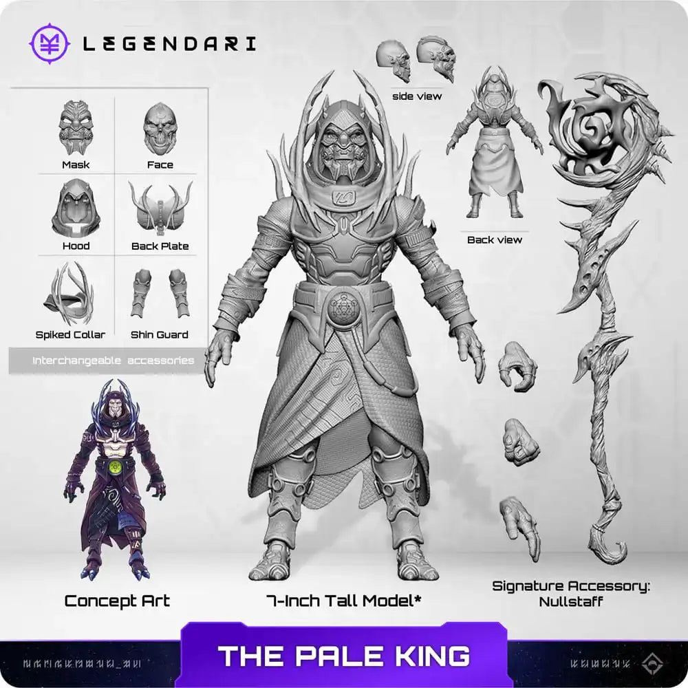 Legendari Actionfigur 1/10 Pale King 18 cm - Smalltinytoystore