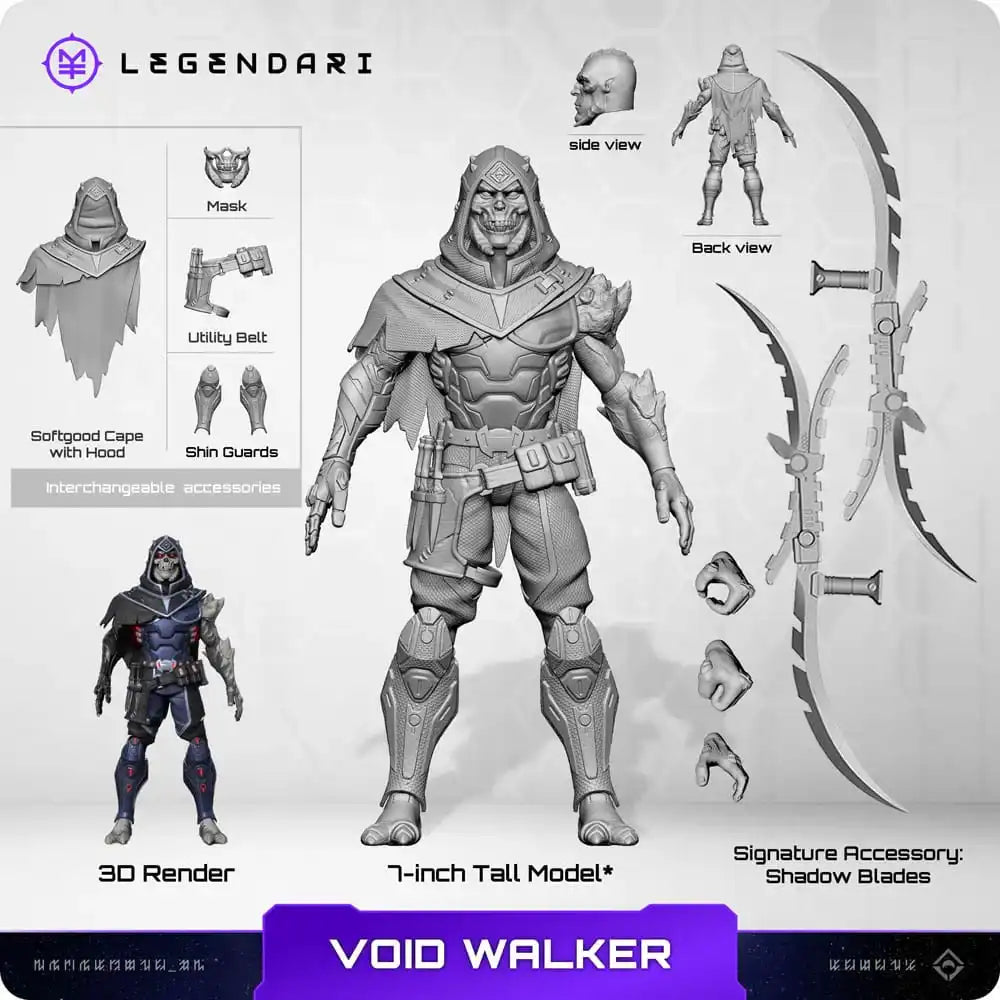 Legendari Actionfigur 1/10 Voidwalker 18 cm - Smalltinytoystore