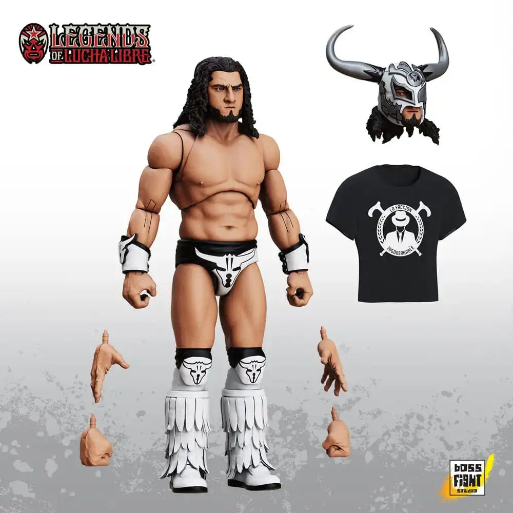Legends of Lucha Libre Actionfigur 1/12 Rush - Smalltinytoystore