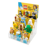 LEGO Acryl Verkaufsdisplay / Thekendisplay für Schlüsselanhänger mit Leuchtfunktion - Smalltinytoystore