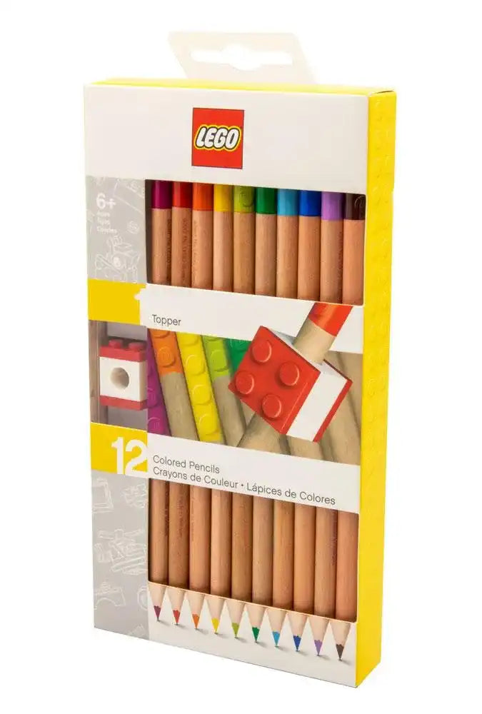 LEGO Buntstifte 12er Pack Topper - Smalltinytoystore