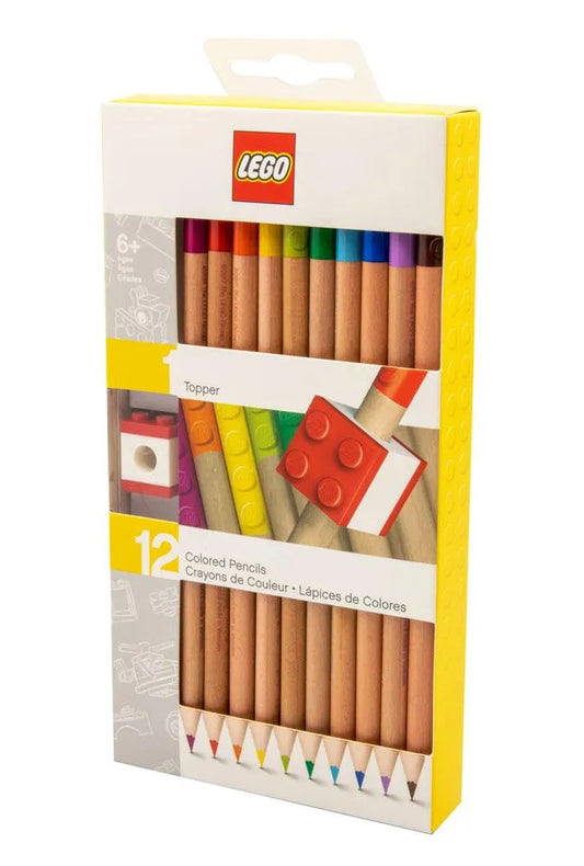 LEGO Buntstifte 12er Pack Topper - Smalltinytoystore
