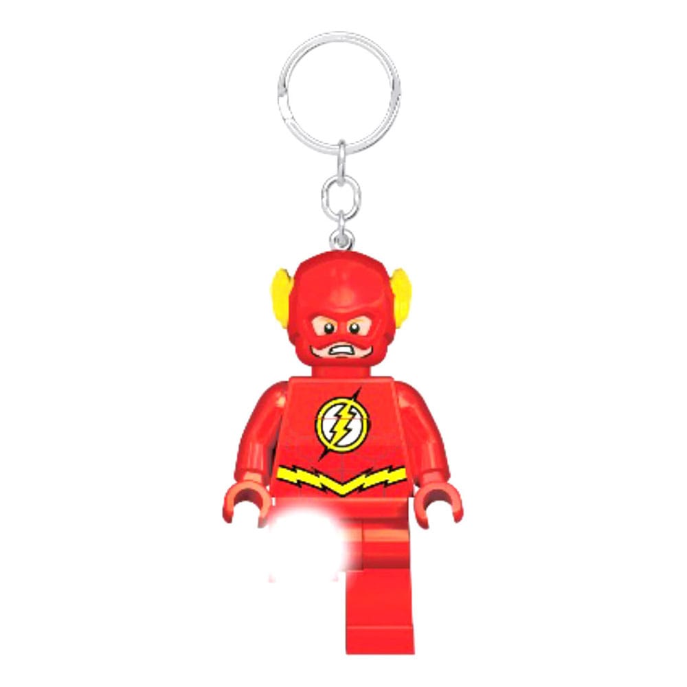 LEGO DC Comics Schlüsselanhänger mit Leuchtfunktion Flash 8 cm - Smalltinytoystore