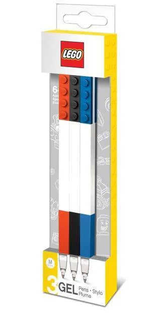 LEGO Gelstifte 3-er Pack Bricks - Smalltinytoystore