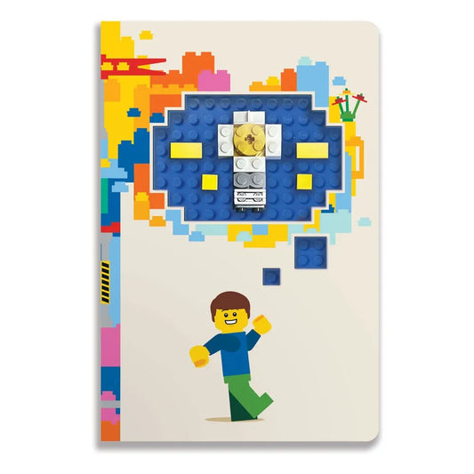 LEGO Minifigures EZ2R Notizbuch Gedanken - Smalltinytoystore