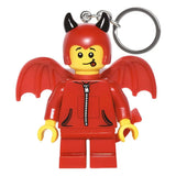 LEGO Minifigures Schlüsselanhänger mit Leuchtfunktion Kleiner Teufel 8 cm - Smalltinytoystore