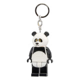 LEGO Minifigures Schlüsselanhänger mit Leuchtfunktion Panda Guy 8 cm - Smalltinytoystore