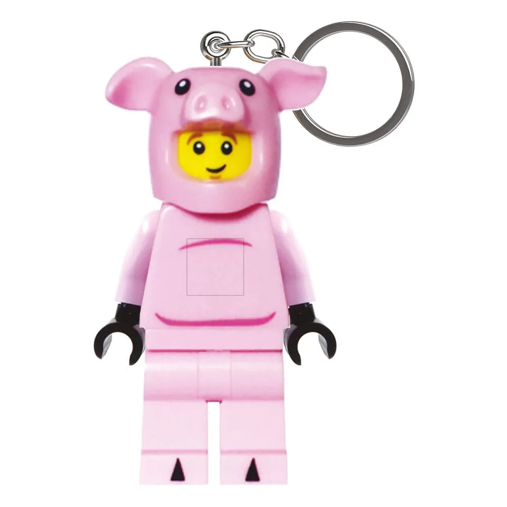 LEGO Minifigures Schlüsselanhänger mit Leuchtfunktion Piggy Guy 8 cm - Smalltinytoystore