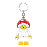 LEGO Minifigures Schlüsselanhänger mit Leuchtfunktion Pilz-Kobold 8 cm - Smalltinytoystore