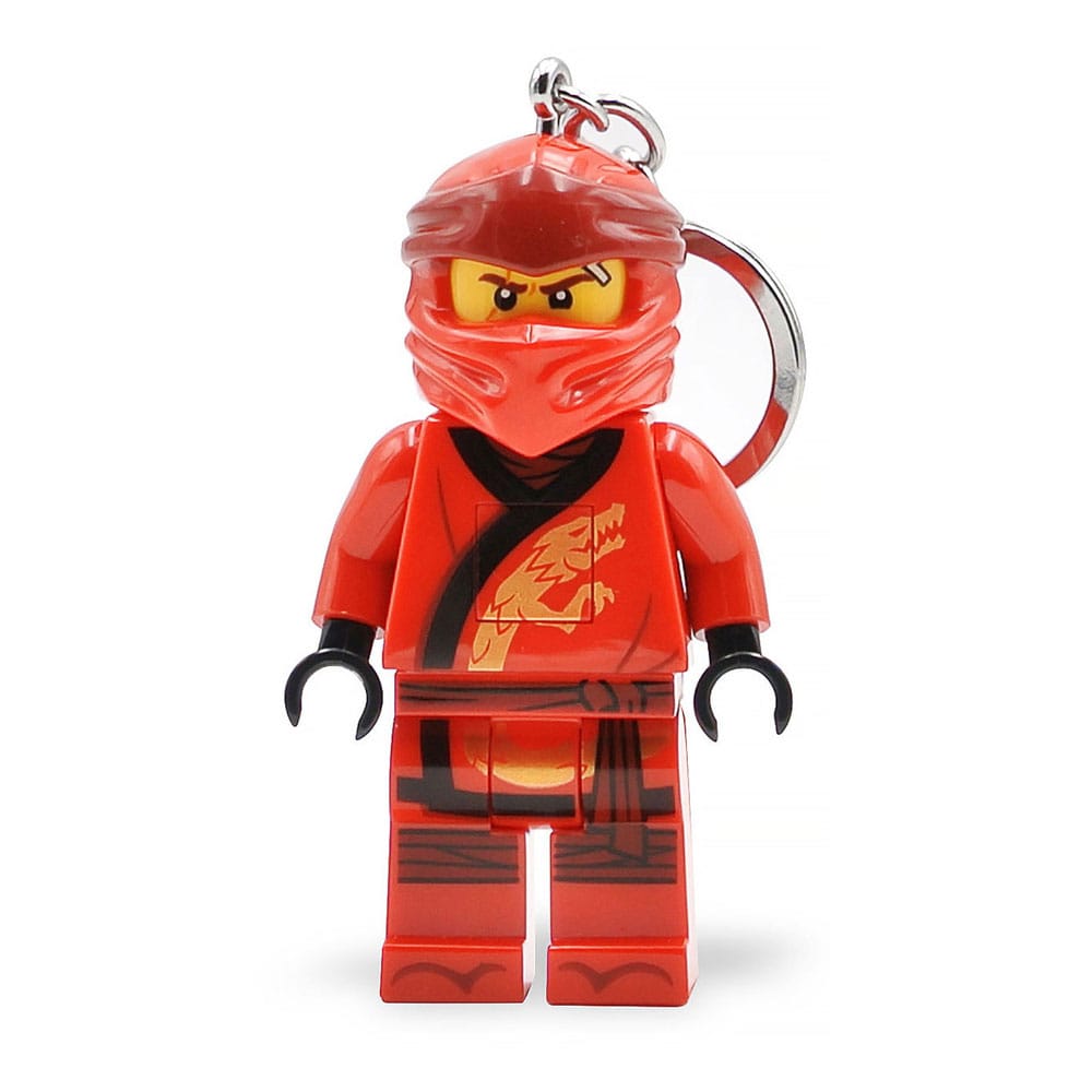 LEGO Ninjago Legacy Schlüsselanhänger mit Leuchtfunktion Kai 8 cm - Smalltinytoystore