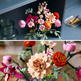 LEGO® 10342 Schöner Rosafarbener Blumenstrauß - Smalltinytoystore