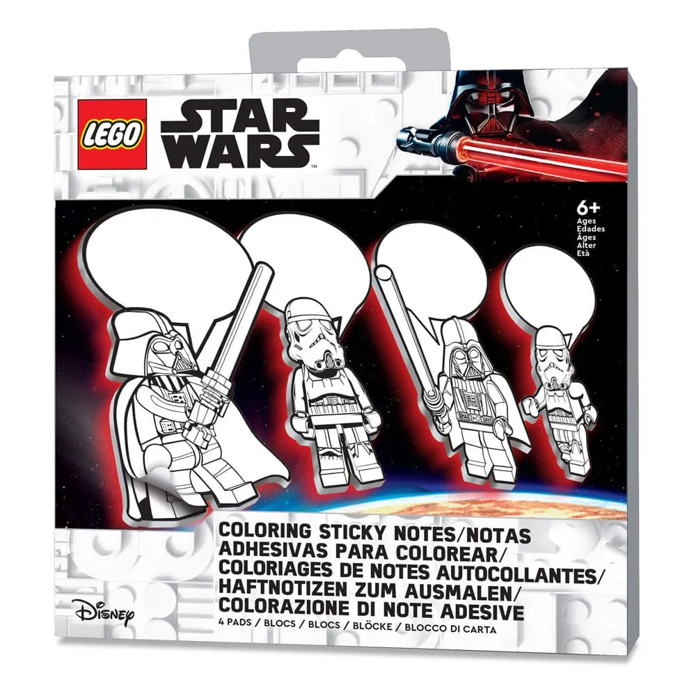 LEGO Star Wars Klebezettel Set mit Stift Darth Vader - Smalltinytoystore