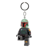 LEGO Star Wars Schlüsselanhänger mit Leuchtfunktion Boba Fett 8 cm - Smalltinytoystore