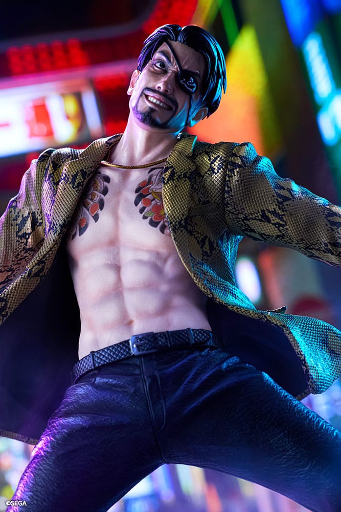 Like a Dragon PVC Statue 1/6 Goro Majima 30 cm - Smalltinytoystore