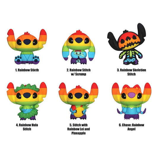 Lilo & Stitch 3D Magnete Series 4 Display (12) - Smalltinytoystore