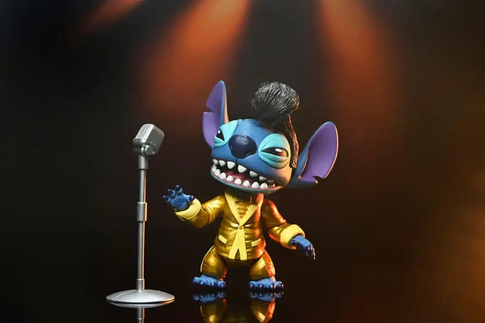 Lilo & Stitch Actionfigur Ultimate Gold Suit Elvis Stitch 18 cm - Smalltinytoystore