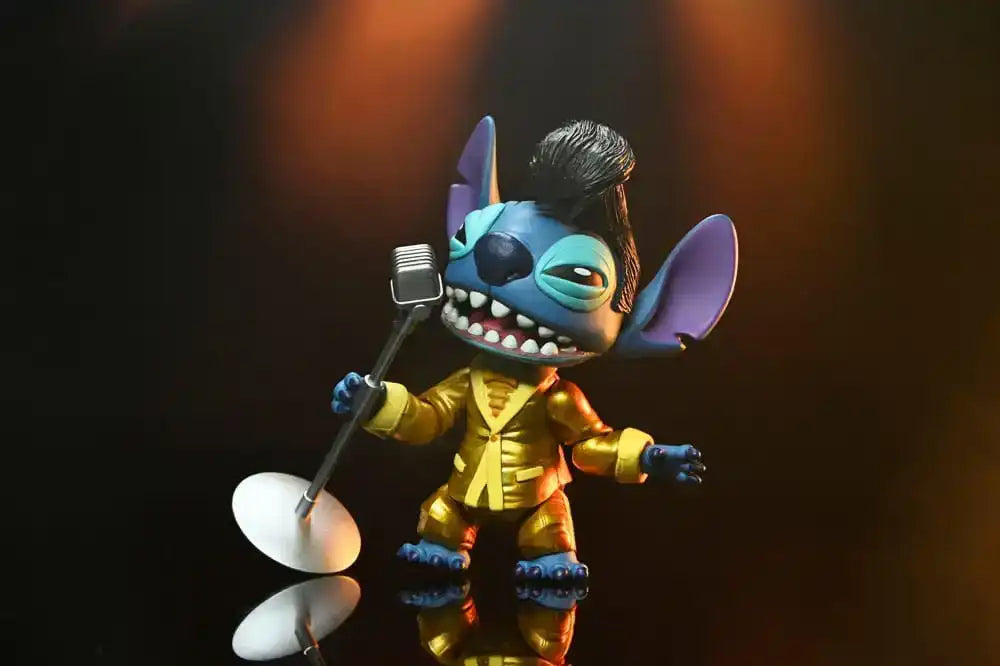Lilo & Stitch Actionfigur Ultimate Gold Suit Elvis Stitch 18 cm - Smalltinytoystore