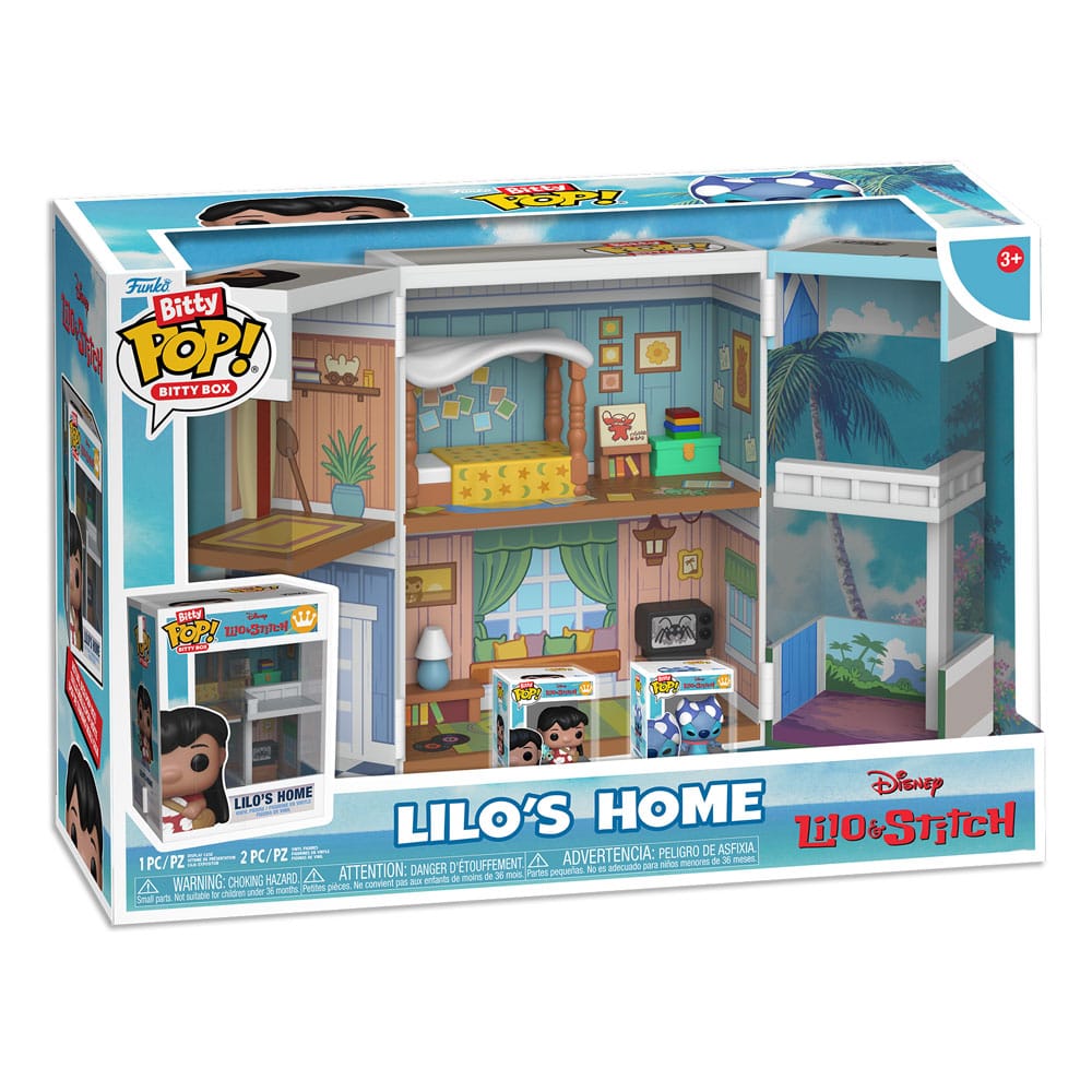 Lilo & Stitch Bitty POP! Boxes Vinyl Figur Lilo's Home - Beschädigte Verpackung - Smalltinytoystore
