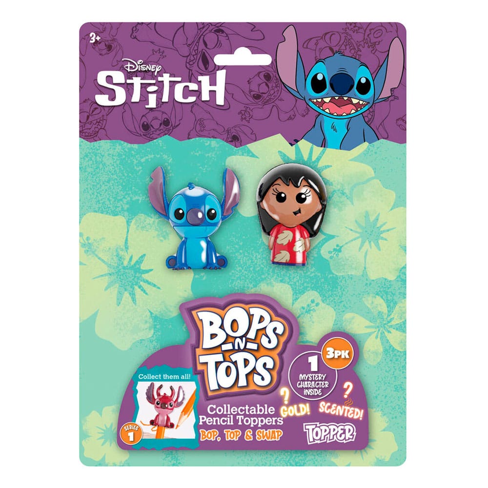 Lilo & Stitch Blister mit 3x Figuren für Stifte - Smalltinytoystore