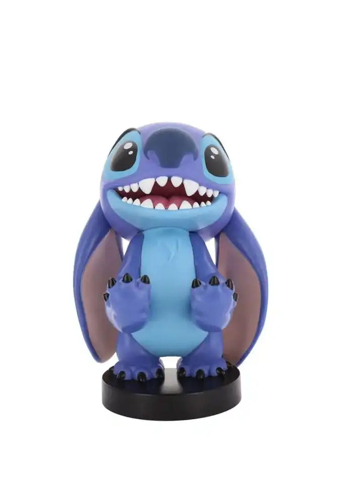 Lilo & Stitch Cable Guys Lade-Halter Smiley Stitch 21 cm - Smalltinytoystore