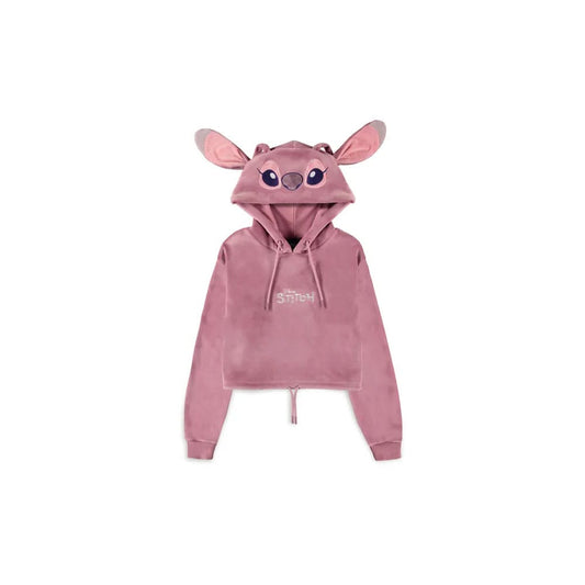 Lilo & Stitch Cropped Kapuzenpullover Angel Größe S - Smalltinytoystore