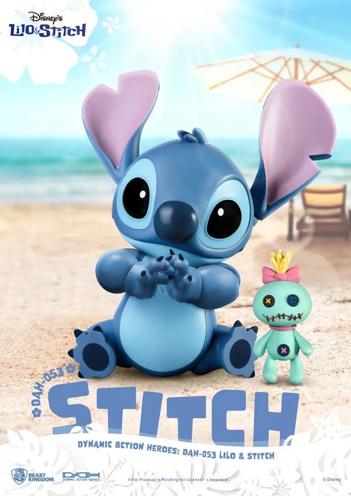 Lilo & Stitch Dynamic 8ction Heroes Actionfigur 1/9 Stitch 18 cm - Smalltinytoystore