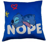 Lilo & Stitch Kissen Stitch Nope 40 cm - Smalltinytoystore