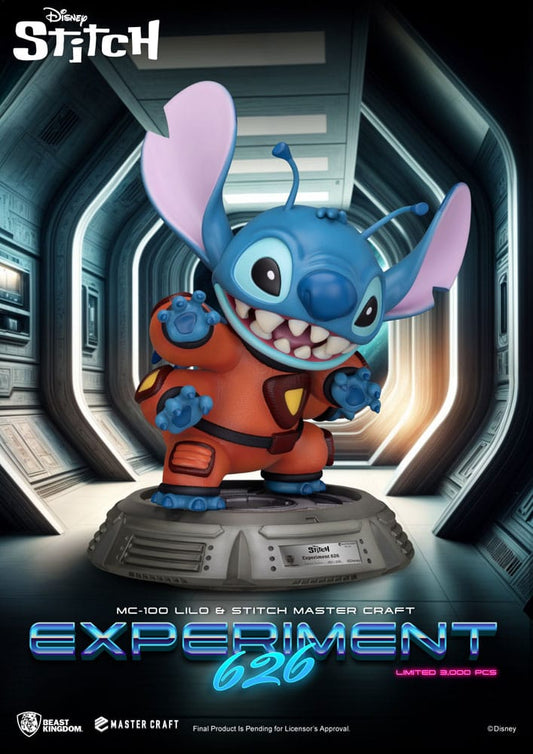 Lilo & Stitch Master Craft Statue Experiment 626 39 cm - Smalltinytoystore