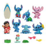 Lilo & Stitch Minifiguren 8er-Pack Stitch Deluxe Figure Set 7 cm - Smalltinytoystore