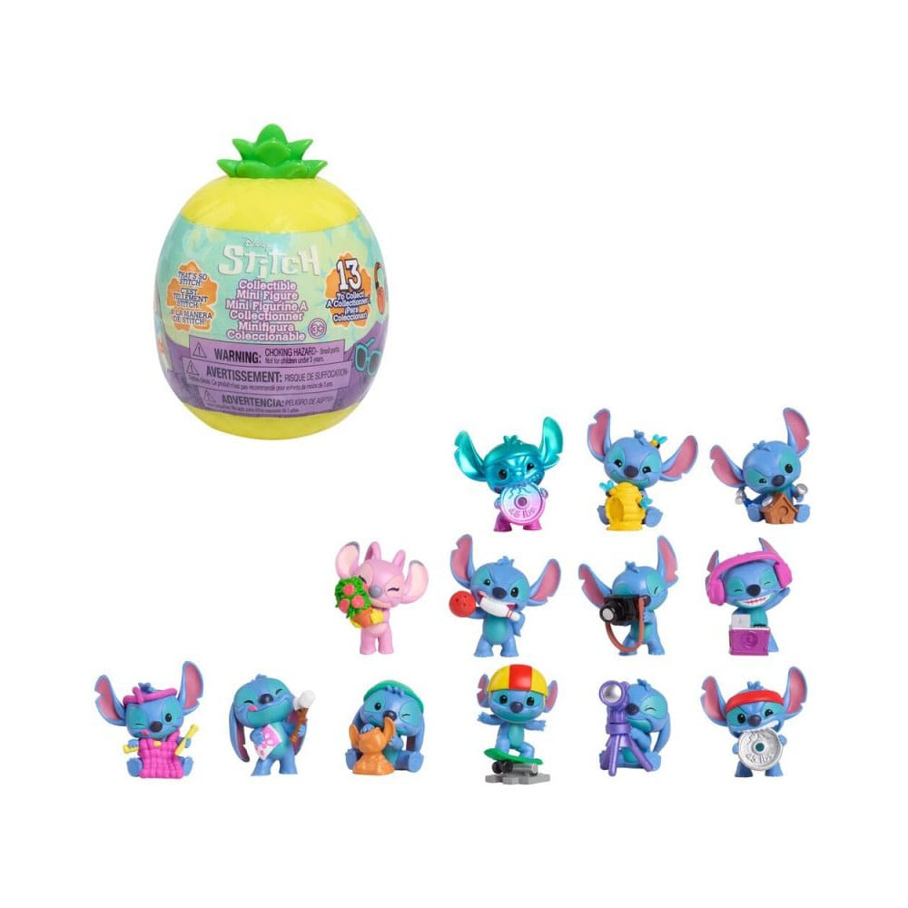 Lilo & Stitch Minifiguren Stitch Hobbies Series 2 Display (24) - Smalltinytoystore