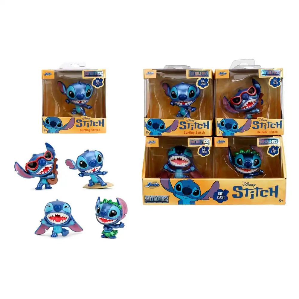 Lilo & Stitch Nano Metalfigs Diecast Minifiguren Wave 2 7 cm Sortiment (12) - Smalltinytoystore
