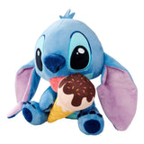 Lilo & Stitch Plüschfigur Stitch mit Eiscreme 25 cm - Smalltinytoystore