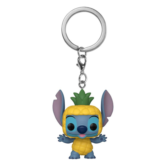 Lilo & Stitch Pocket POP! Vinyl Schlüsselanhänger 4 cm Stitch as Pineapple Display (12) - Smalltinytoystore