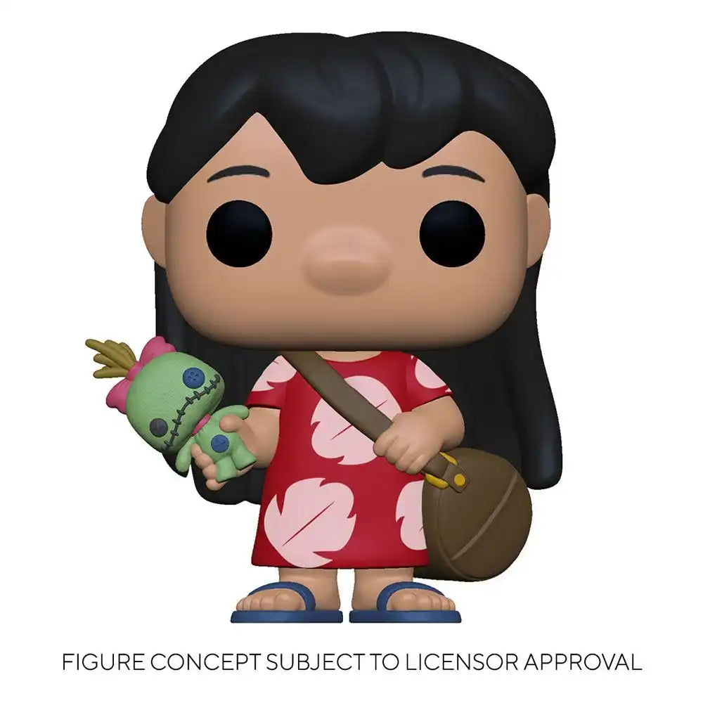 Lilo & Stitch POP! Disney Vinyl Figur Lilo w/Scrump 9 cm - Smalltinytoystore