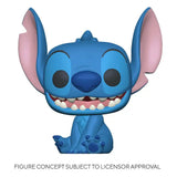 Lilo & Stitch POP! Disney Vinyl Figur Smiling Seated Stitch 9 cm - Smalltinytoystore