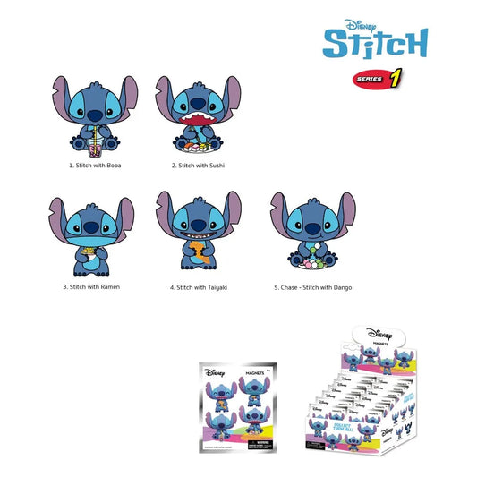 Lilo & Stitch Relief-Magnete Stitch Series 1 Display (12) - Smalltinytoystore