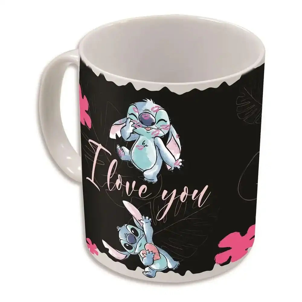 Lilo & Stitch Tasse mit Thermoeffekt Stitch & Angel 325 ml - Smalltinytoystore