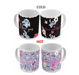 Lilo & Stitch Tasse mit Thermoeffekt Stitch & Angel 325 ml - Smalltinytoystore