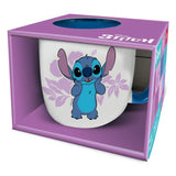 Lilo & Stitch Tasse Stitch pink Flowers 385 ml - Smalltinytoystore