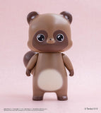 Little Fox with Two Tails Vinyl Figur Chibi Creature Ponkichi 15 cm - Smalltinytoystore