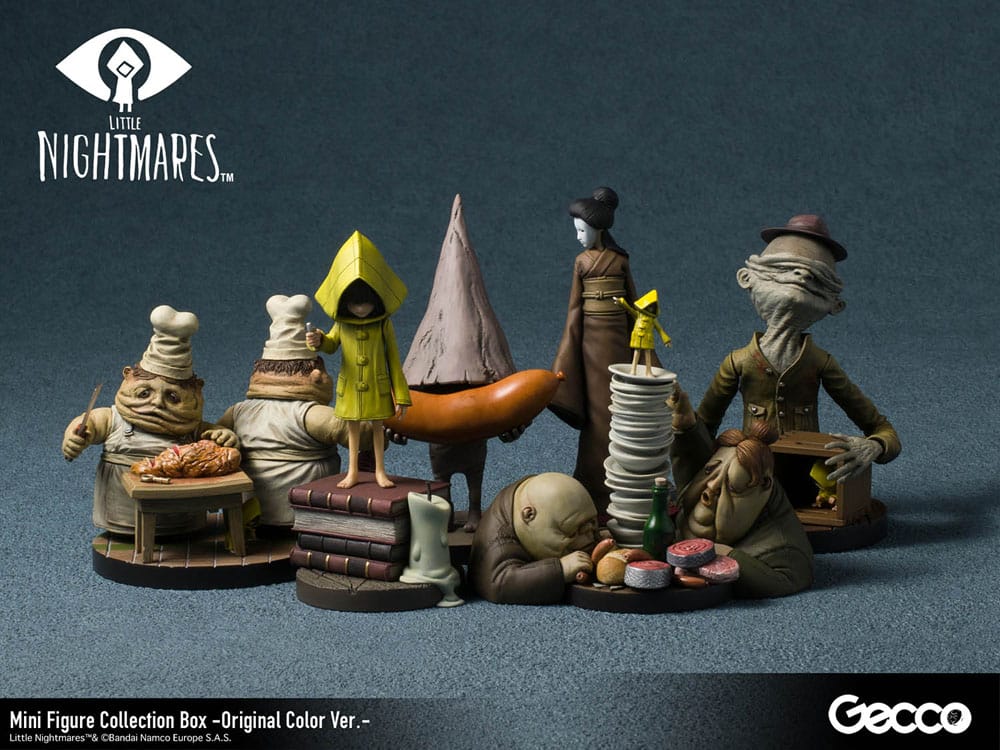 Little Nightmares PVC Minifiguren 6er-Pack Original Color Ver. - Smalltinytoystore