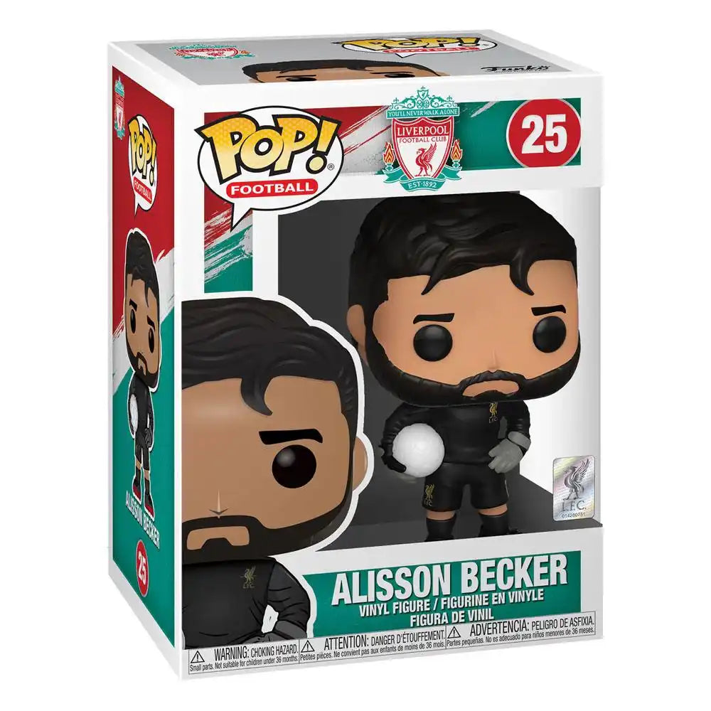 Liverpool F.C. POP! Football Vinyl Figur Alisson Becker 9 cm - Smalltinytoystore