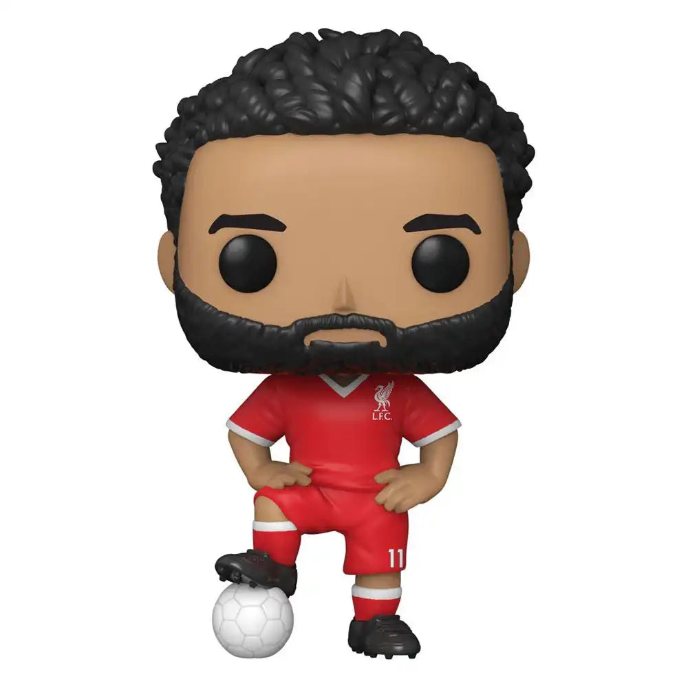 Liverpool F.C. POP! Football Vinyl Figur Mohamed Salah 9 cm - Smalltinytoystore