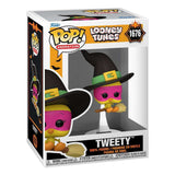 Looney Tunes POP! Television Vinyl Figur Halloween Tweety(Witch) 9 cm - Smalltinytoystore