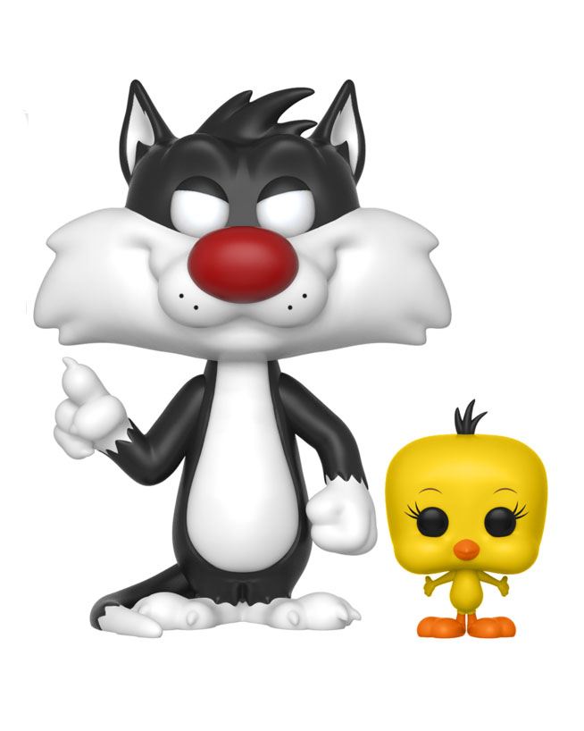 Looney Tunes POP! Television Vinyl Figur Sylvester & Tweety 9 cm. - Smalltinytoystore
