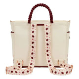 Loungefly Umhängetasche Figural Cream & Red Floral