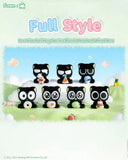 Luo Xiaohei Blind Box Minifiguren Hug Plush Pendant Series 10 cm Display (6 )