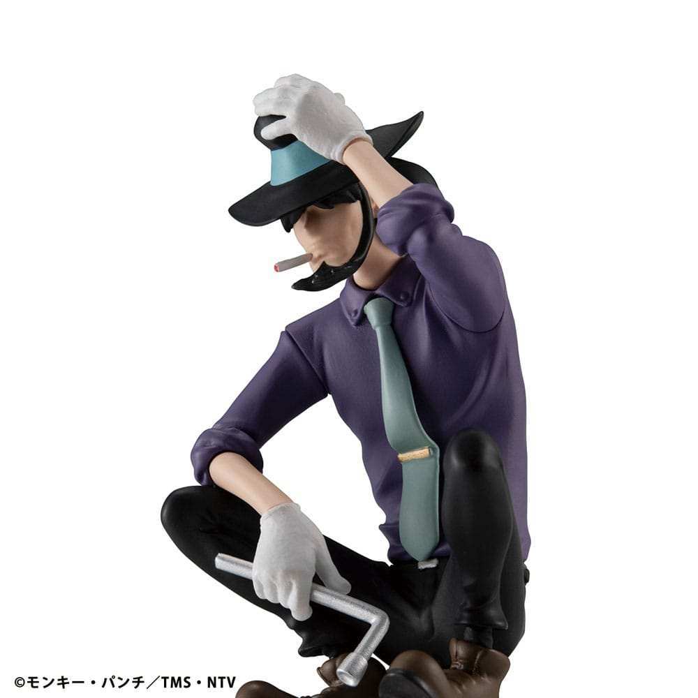 Lupin III PVC Statue Lupin the Gallery Punk at Dawn 9 cm - Smalltinytoystore