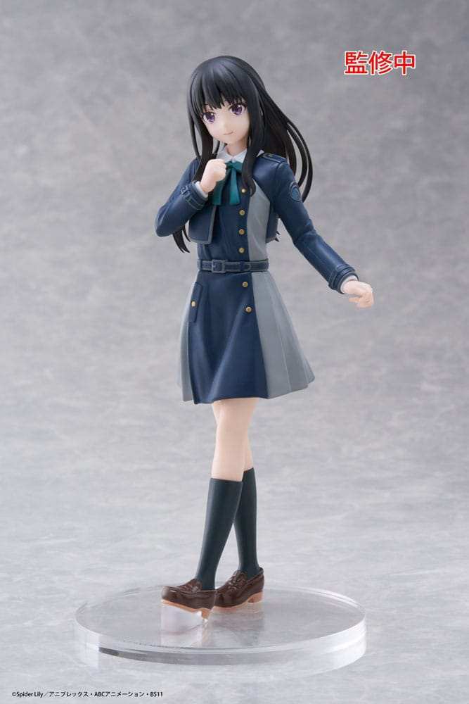 Lycoris Recoil Coreful PVC Statue Takina Inoue School Uniform Ver. 18 cm - Smalltinytoystore