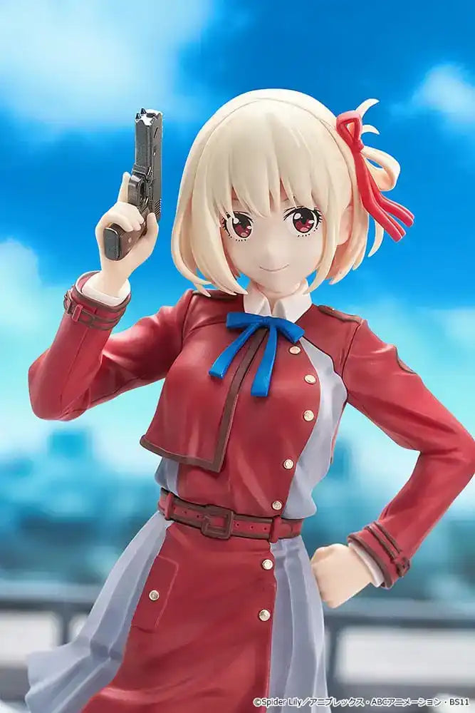 Lycoris Recoil Pop Up Parade PVC Statue Chisato Nishikigi 18 cm - Smalltinytoystore